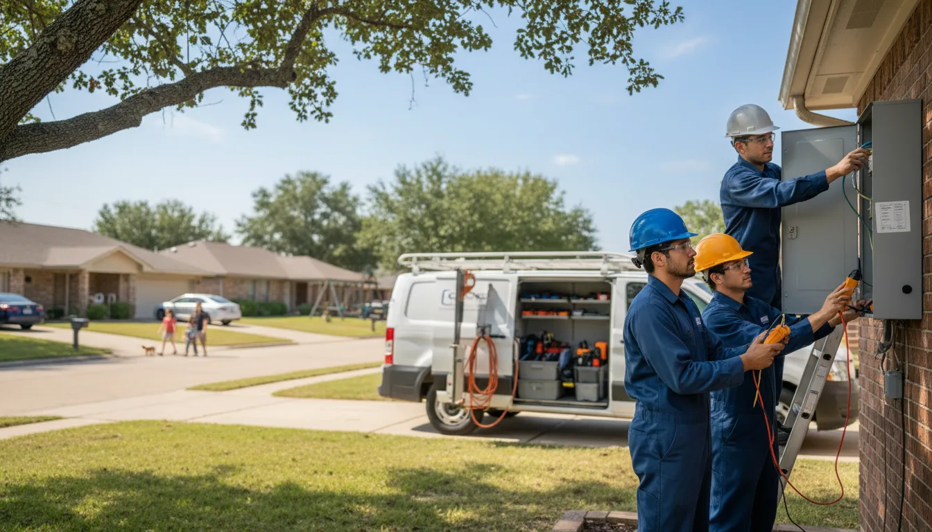 Certified electrician providing emergency electrical services in Ogallala, NE